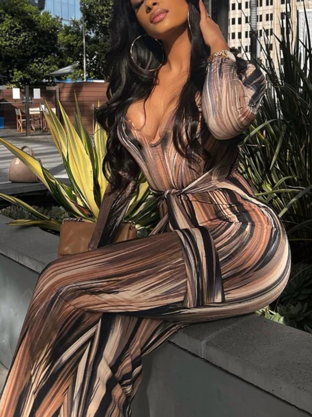Long Sleeve Maxi Dress - Picture 2 of 6